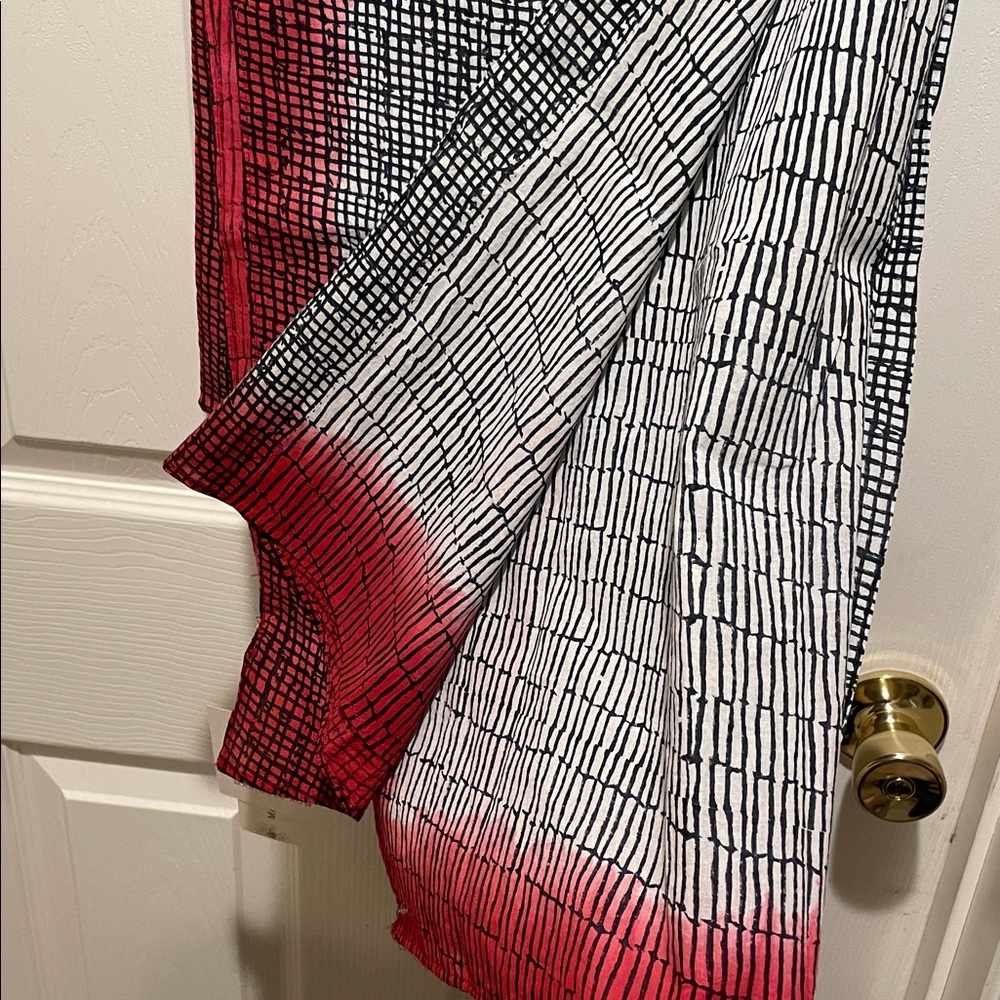Neeru Kumar for Marigold Row hand dyed cotton scarf - Picture 3 of 9